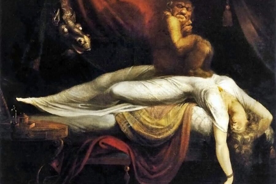 The nightmares caused by the karmic debts collection in dreams